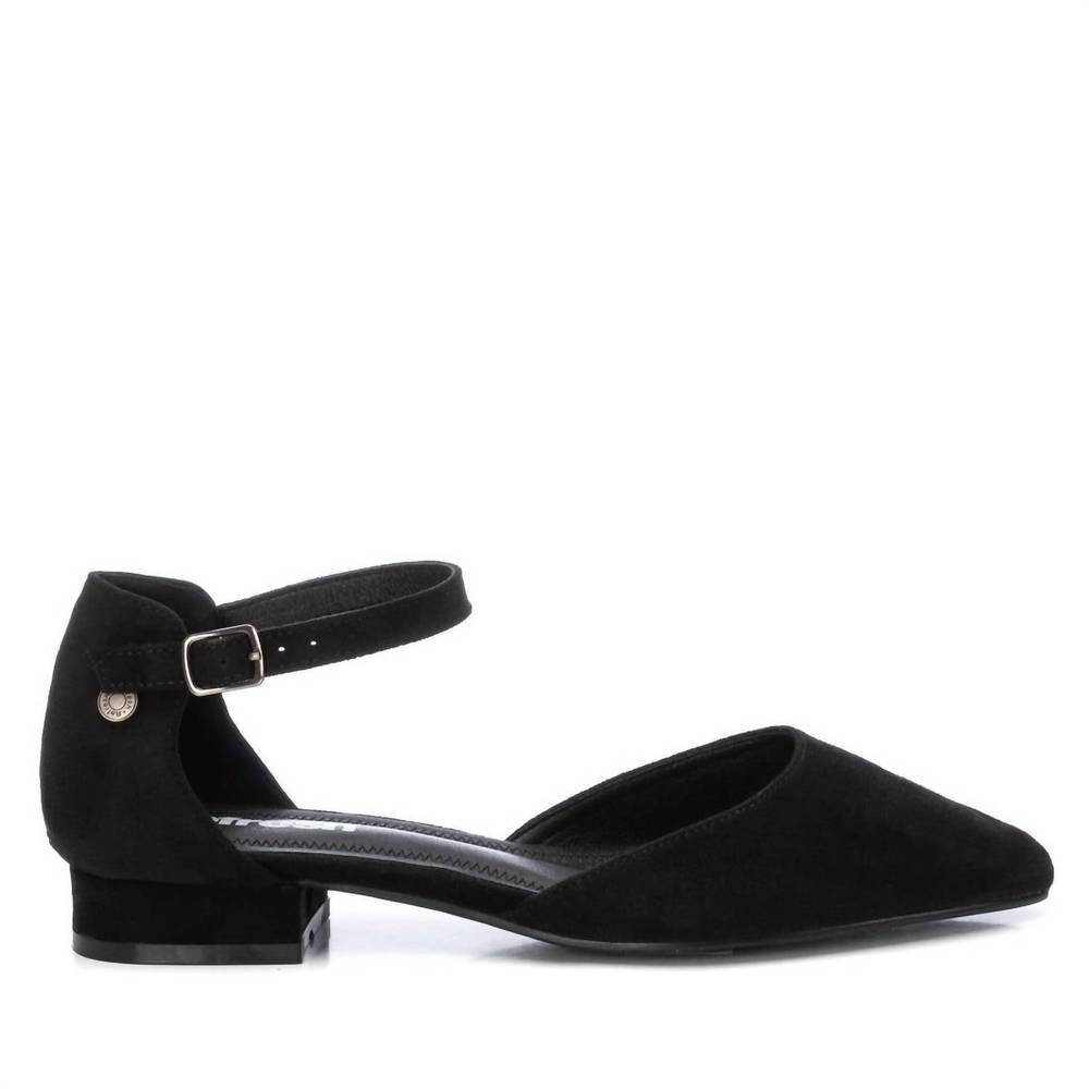 NEW XTI women's flat shoes in black